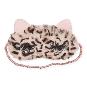 Capelli Sleep Mask Little/ Big Girl Cheetah Print, Cat Mask